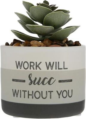 Pavilion Work will Succ without You Artificial Plant