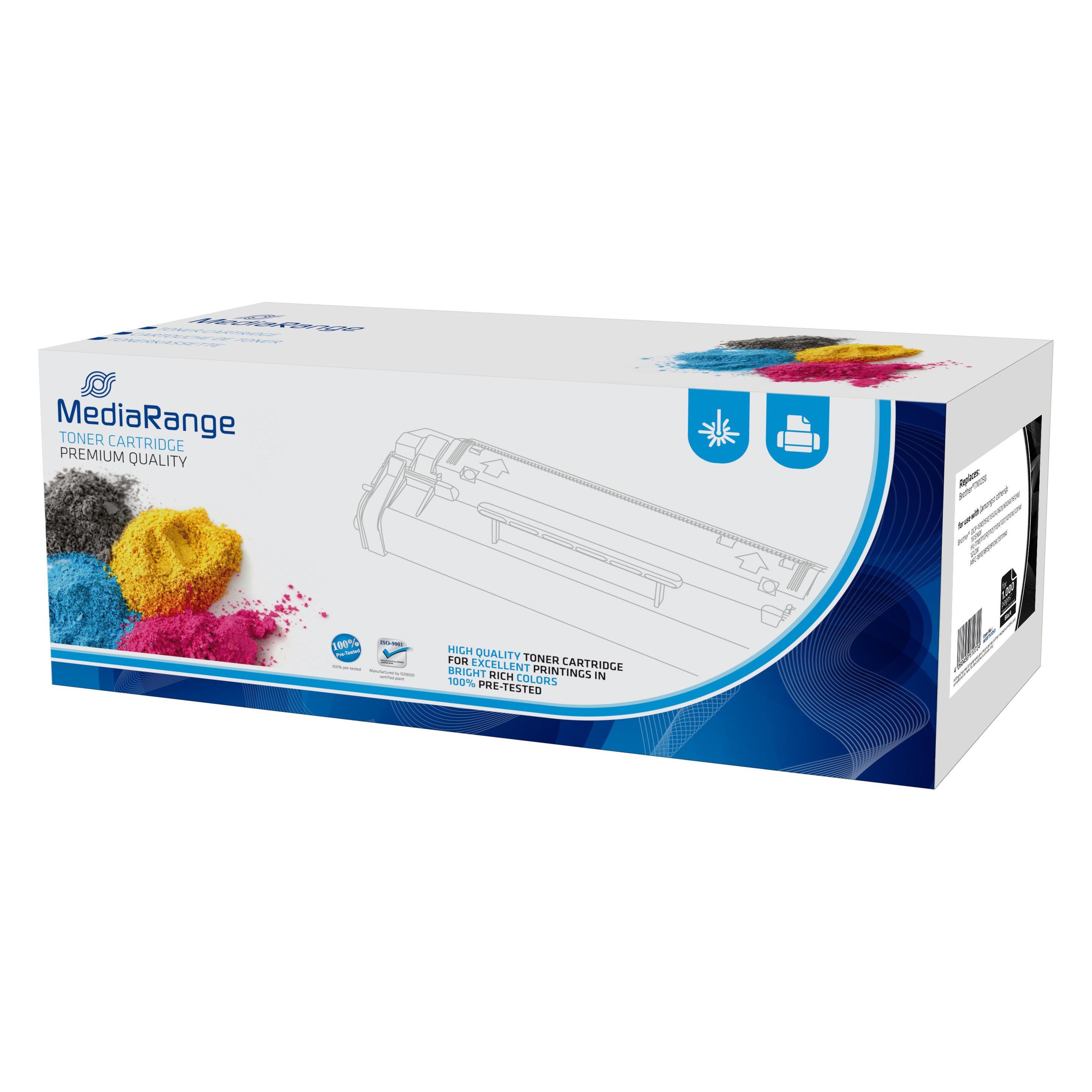 MediaRange kassette, für Brother TN-1050 (BK) (MRBTN1050)