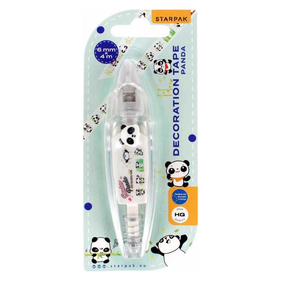 Starpak Dekoband Panda, 6mmx4m (47729669)