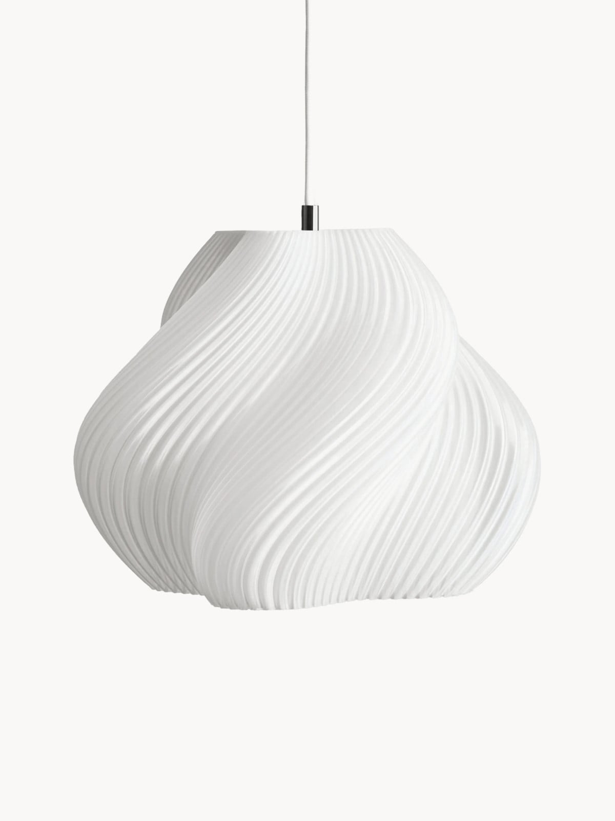Crème Atelier Hanglamp Soft Serve met LED-verlichting
