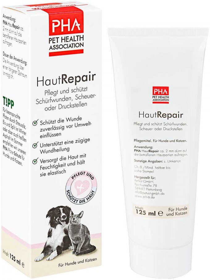 Pha Hautrepair für Hunde Tube