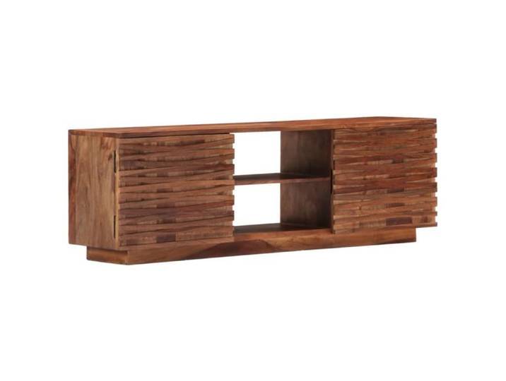 1450 {SUPER} NEU TV Stand Rangement TV VINTAGE Meuble TV 120x30x40cm - Bois de Sesham solide FR