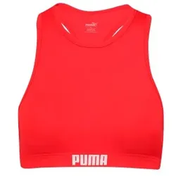 Puma Racerback Swimtop Rot X-Large Damen