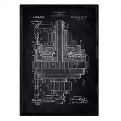 POSTER Gang Patent A3 Rahmenlos