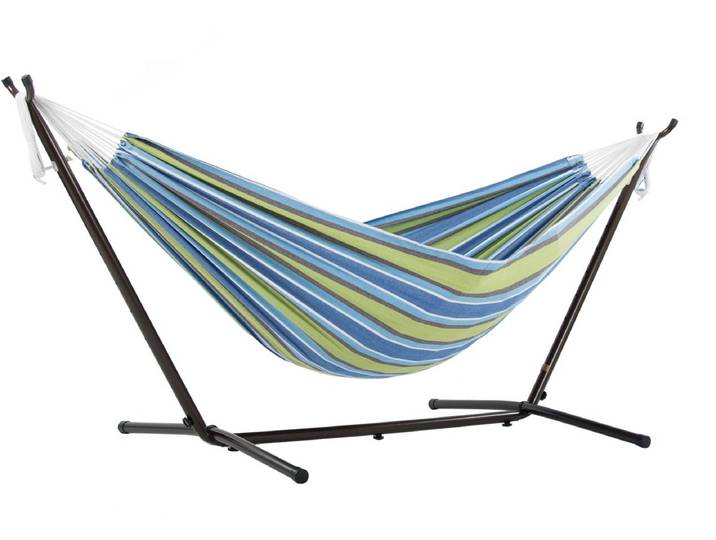 Vivere Dubbele Hangmat met Standaard - Oasis