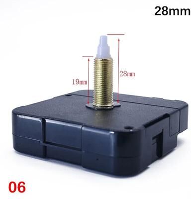 Uplift Treasures Silent Quartz Clock Movement Repair Kit 28mm