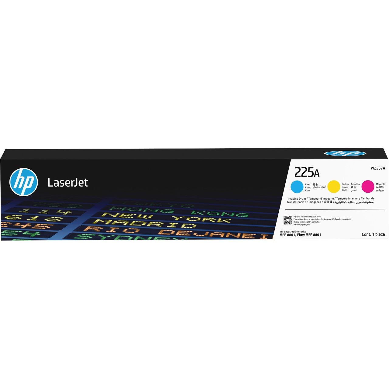 HP 225A (W2257A) cyan, magenta, gelb Trommel