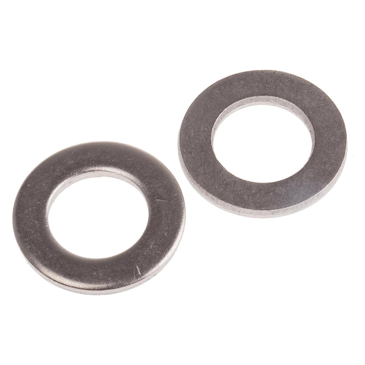 RS PRO A4 S/Steel plain washer,M16, Form A (M16) (7976361)