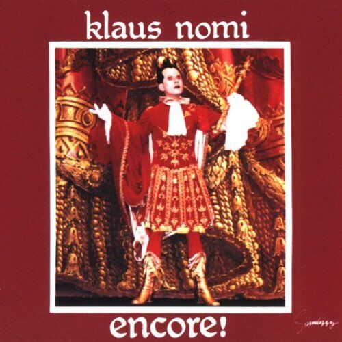 Klaus Nomi - Encore (Nomi's Best) - Preis vom 11.10.2026 03:10:56 h