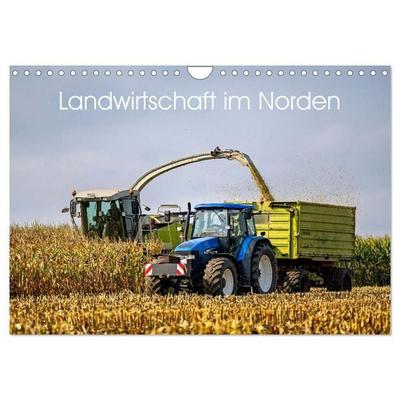 Landwirtschaft im Norden (Wandkalender 2027 DIN A4 quer), CALVENDO Monatskalender