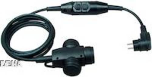 Bachmann 919.015 Personenschutz-Verlängerungskabel PRCD-S 250 V Schwarz IP44