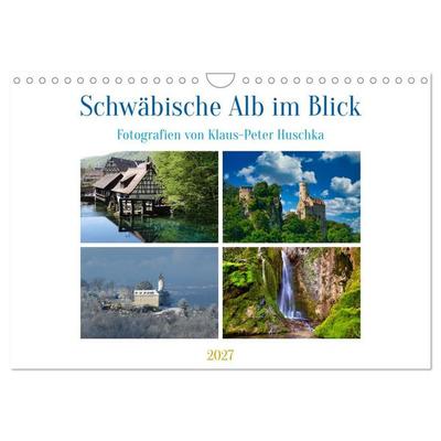 Schwäbische Alb im Blick (Wandkalender 2027 DIN A4 quer), CALVENDO Monatskalender