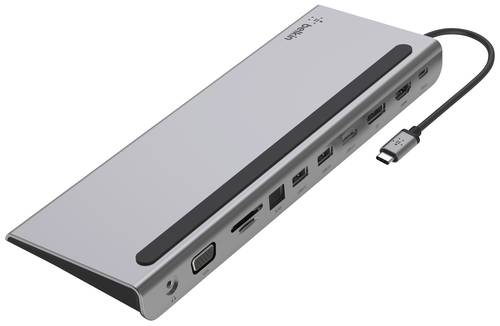 Belkin USB-C Dockingstation INC004btSGY Passend für Marke Dockingstations: Universal integrierter Kartenleser, USB-C Power