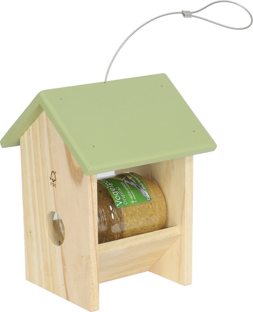 Gebr. de Boon Pindakaaspothouder van hout, 16 cm