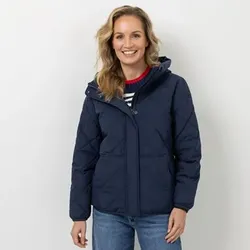 STRANDFEIN Outdoorjacke mit Kapuze wasserabweisend figurumspielend
