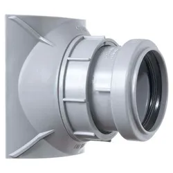 Airfit Schraubabzweig 22550AZ DN 125 x 50, grau, aus Polypropylen