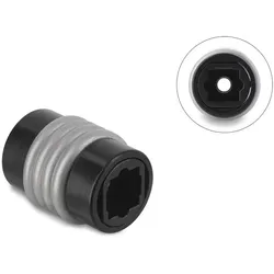 DELOCK Adapter TOSLINK Kupplung Buchse auf Buchse