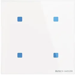 Busch-Jaeger TB/U4.5.11-CG Touch-Bedienelement, 4-fach, Konfigurierbares Gerät 2CKA006300A1613 TBU4511CG