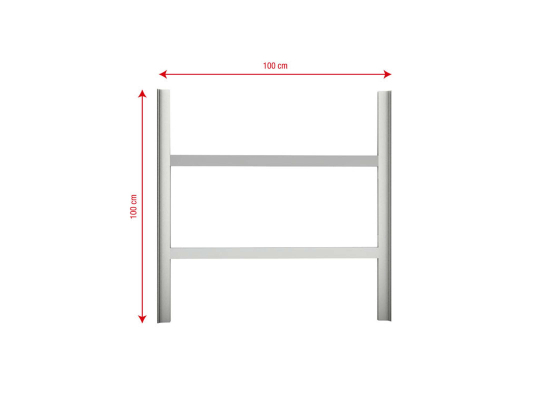 Wentex SET Frame Rahmensystem H Modul, 100x100cm