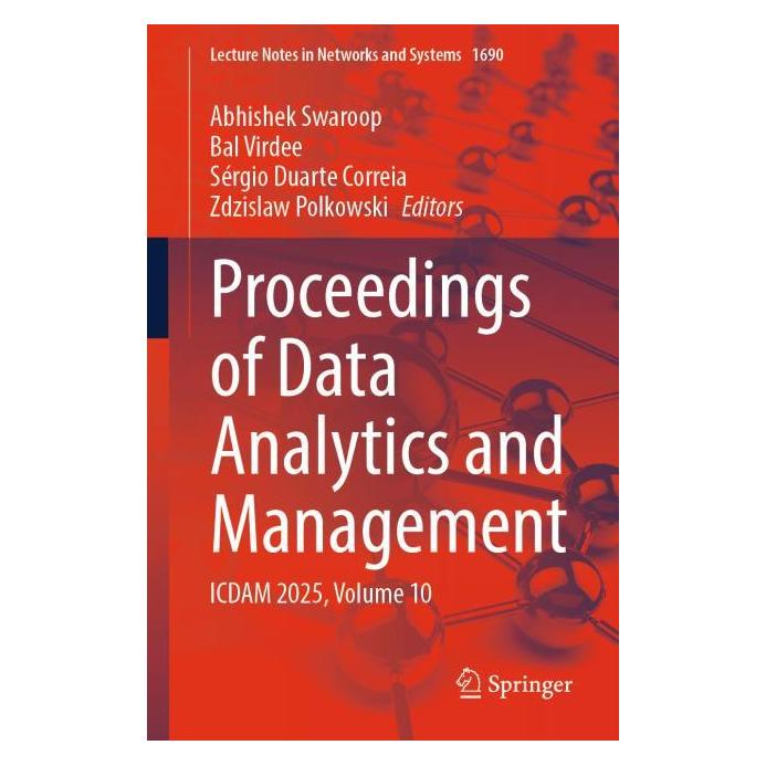Springer Proceedings of Data Analytics and Management (Englisch, Softcover, Abhishek Swaroop, Bal Virdee, Sérgio Duarte Correia, Zdzislaw Polkowski) (62056265)