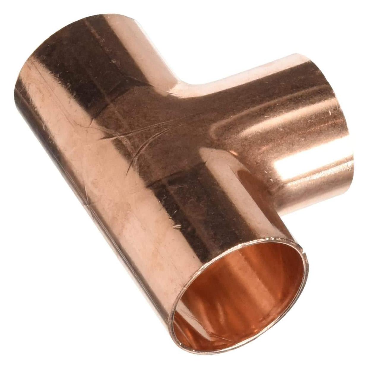 Viega Tee 35x35x35mm varis - 104184 (104184)