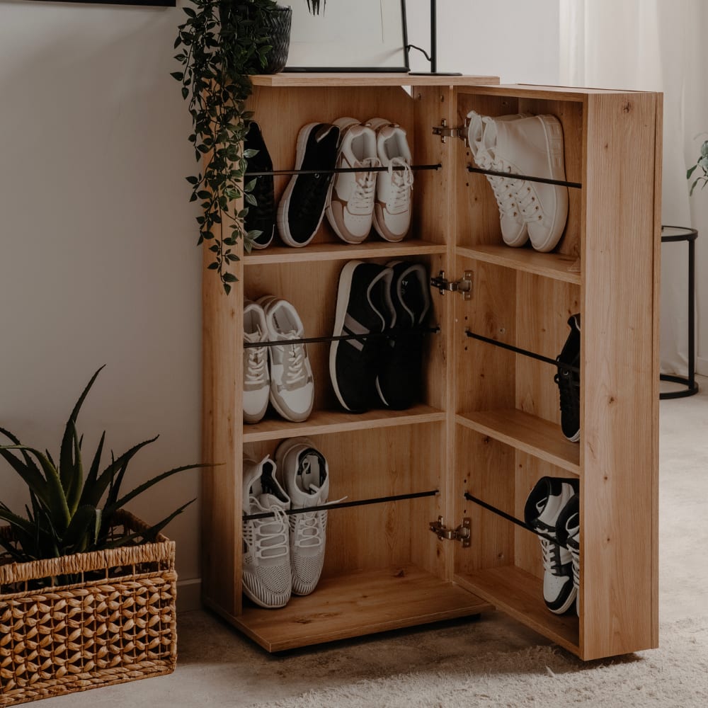 Concept Usine Mueble zapatero de madera