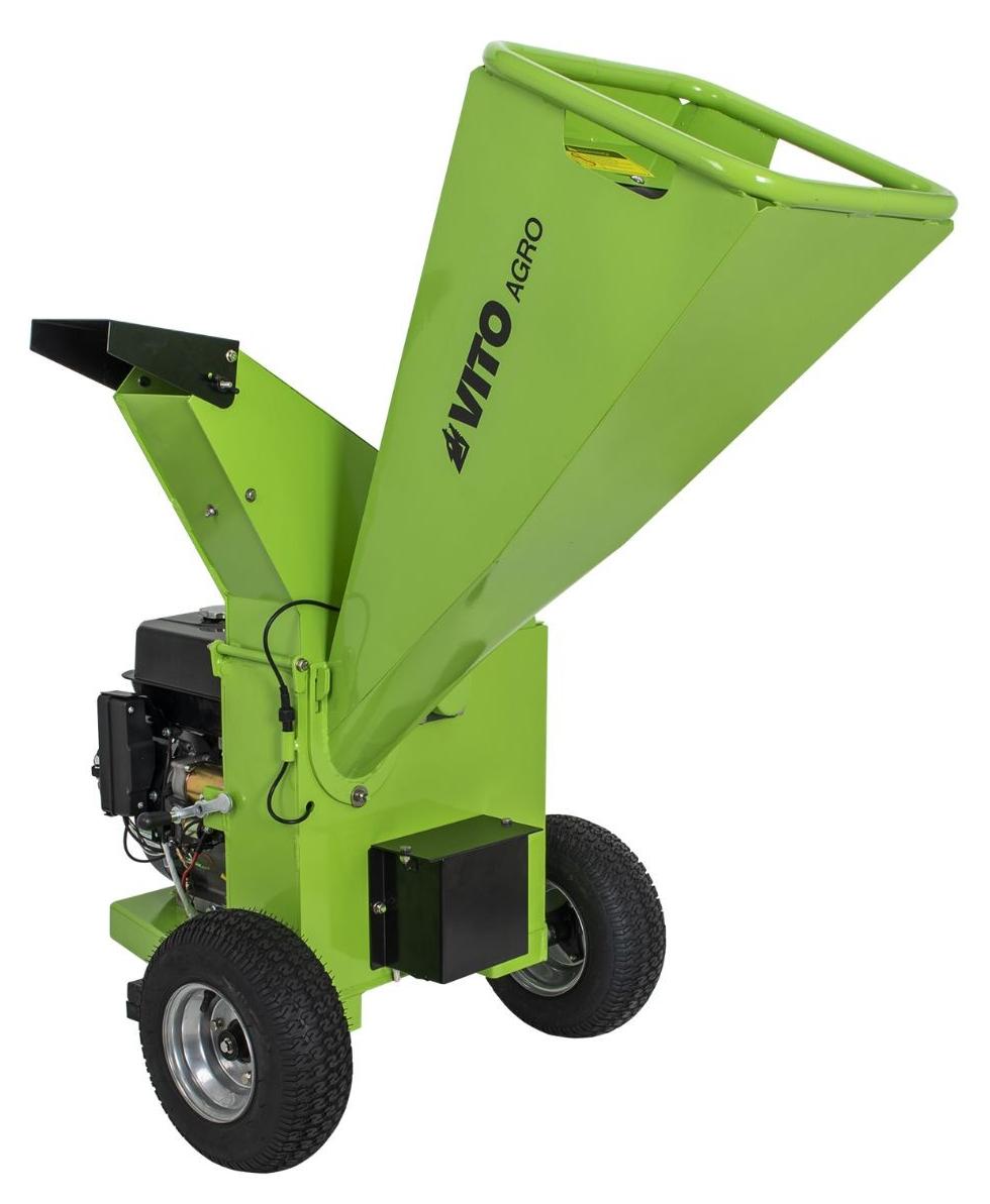 Pflanzenbrecher Thermisch 15CV - 3 Klingen - Schneide Ø100mm Elektrischer Anlauf Motor 4T 420Cm3 Bewegungshebel VITO