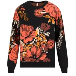 Blutsgeschwister Strickpullover Cosy Storyteller - golden flower S