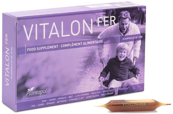 PlantaPol Vitalon Fer 20 Ampoules