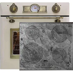 Kaiser  Herd-set Elektro Backofen EH 6355 ElfEm +KCT 6705 FI Ära  Induktions Kochfeld 60 cm