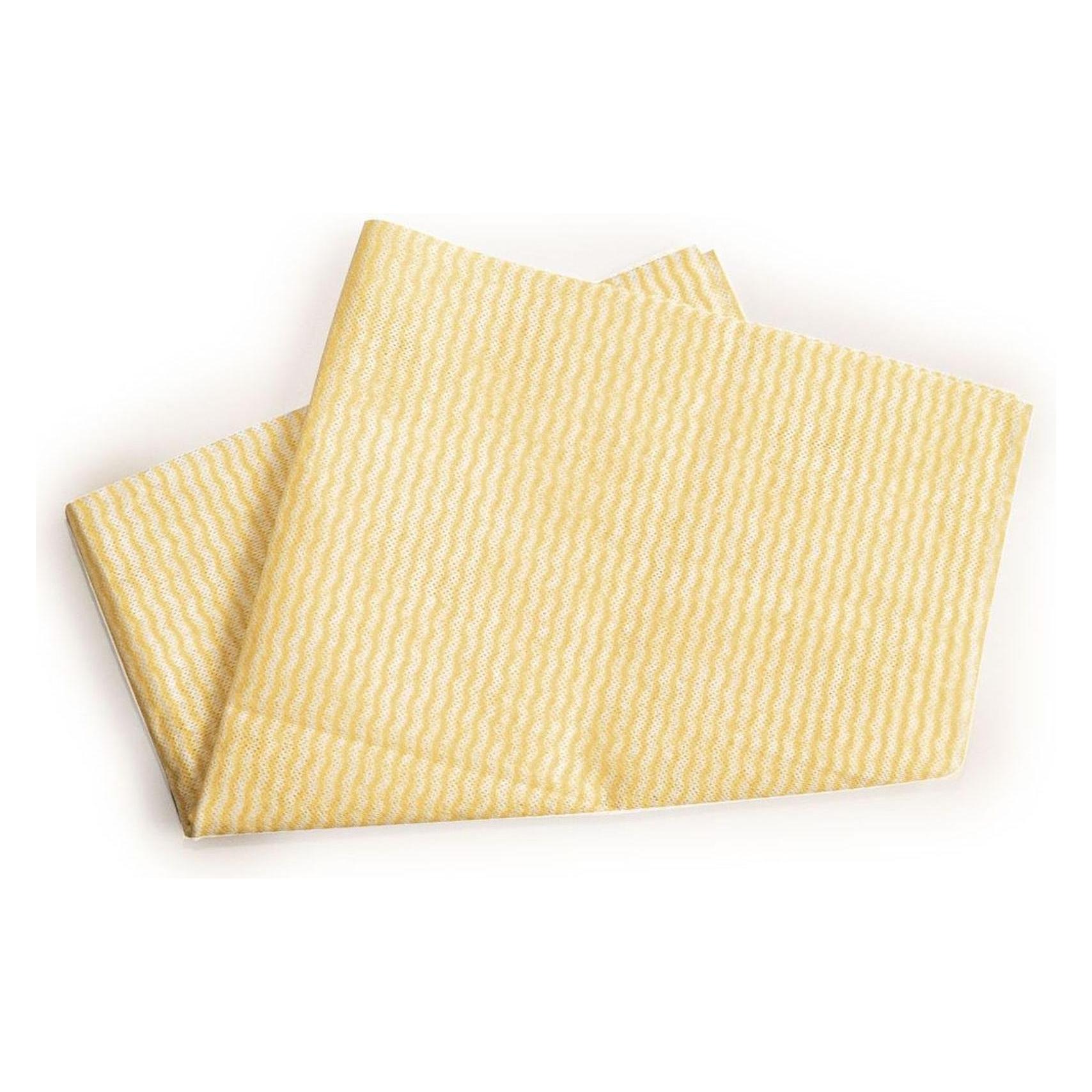 Hygoclean Spül- und Reinigungstuch Eco gelegt 51x37cm VE=50 Stück gelb-weiss (50 Stk.) (31618)