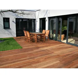 Ipe Terrassendielen, 25x140 mm, AD, glatt/glatt