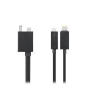 Lenovo Split Cable Thunderbolt-Kabel M M Thunderbolt 3 67 cm Schwarz CRU für ThinkPad P1 2nd Gen P52 P53 P72 P73 X1 Extreme (4X90U90616)