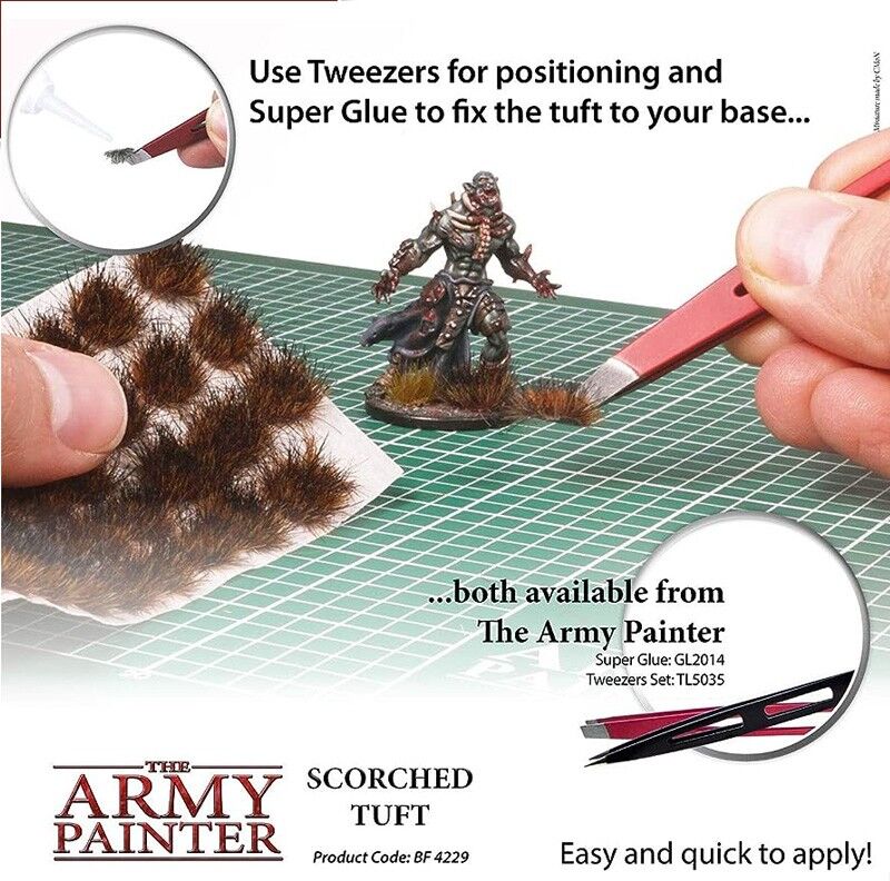 Flocage Terre brûlée - Scorched Tuft - Army Painter
