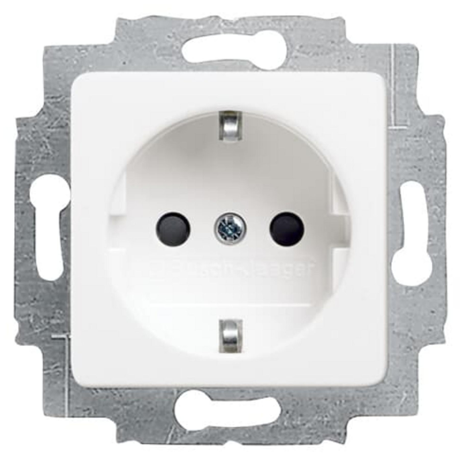 Busch-Jaeger 2011-0-2829 CEE 7/3 stopcontact, 2P+E, Wit, 250 V, 16 A, 71 mm