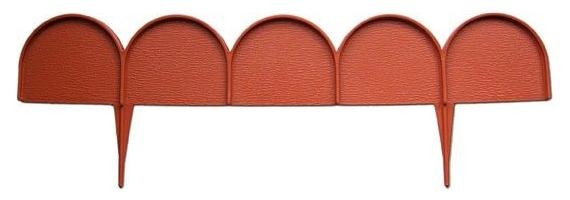 Prosperplast Garden Line Graskantstrook, Bruin, 1000 cm