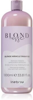 Inebrya BLONDesse Blonde Miracle Shampoo champô de limpeza desintoxicante para cabelo loiro e grisalho 1000 ml. BLONDesse Blonde Miracle Shampoo