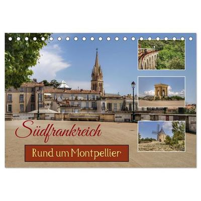 Südfrankreich - Rund um Montpellier (Tischkalender 2027 DIN A5 quer), CALVENDO Monatskalender