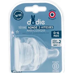 Dodie, Flaschensauger, Sauger 2 Stücke (2 Stück)