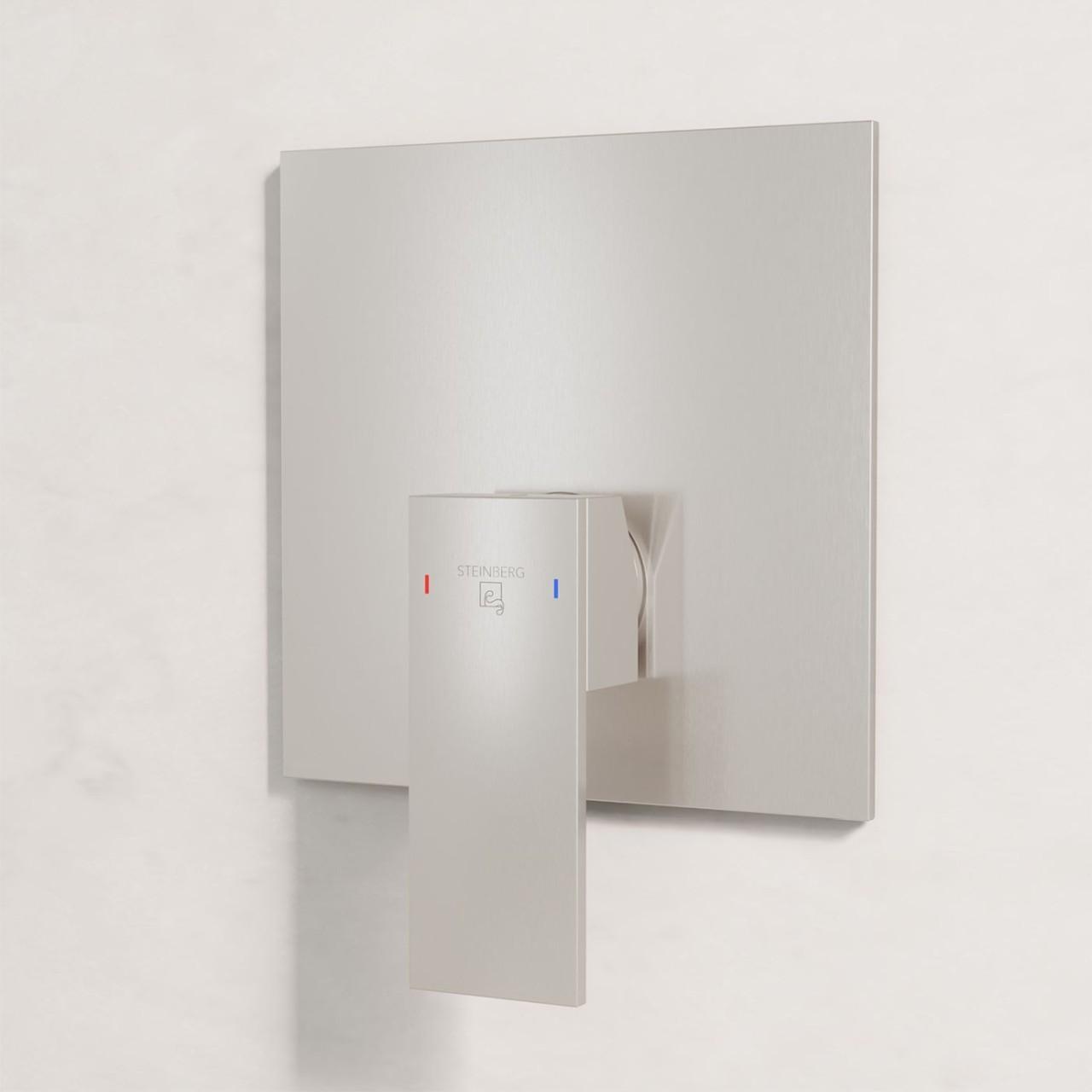 Steinberg Serie 160 Brausearmatur Unterputz, brushed nickel, 160 2243 3 BN 160 2243 3 BN