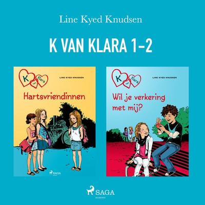 K van Klara 1-2 - Line Kyed Knudsen, Audio, 9788726143225
