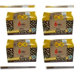 Anzünder, Anzündhilfen mit Bienenwachs 4 Pakete