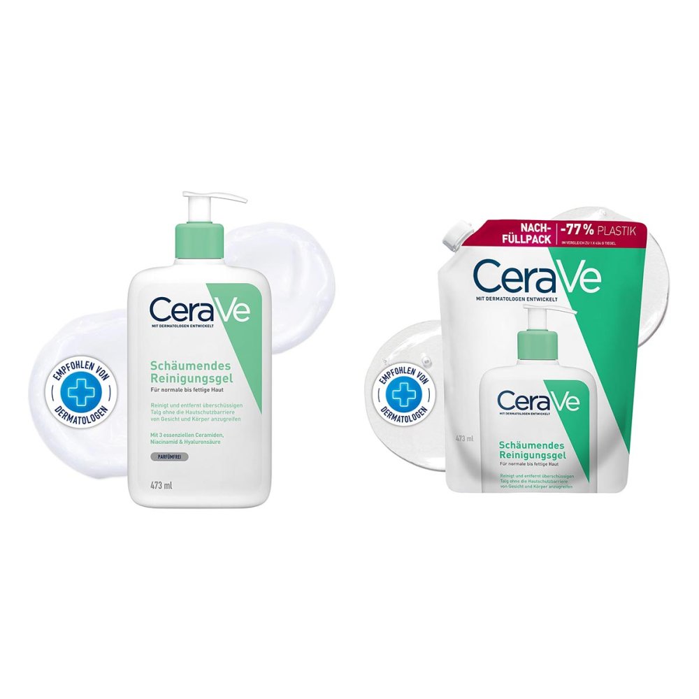 L'Oreal Deutschland GmbH Cerave Schäumendes Reinigungsgel + Nachfüllpack 08106640