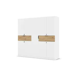 Drehtürenschrank  Thurso ¦ weiß ¦ Maße (cm): B: 226 H: 210