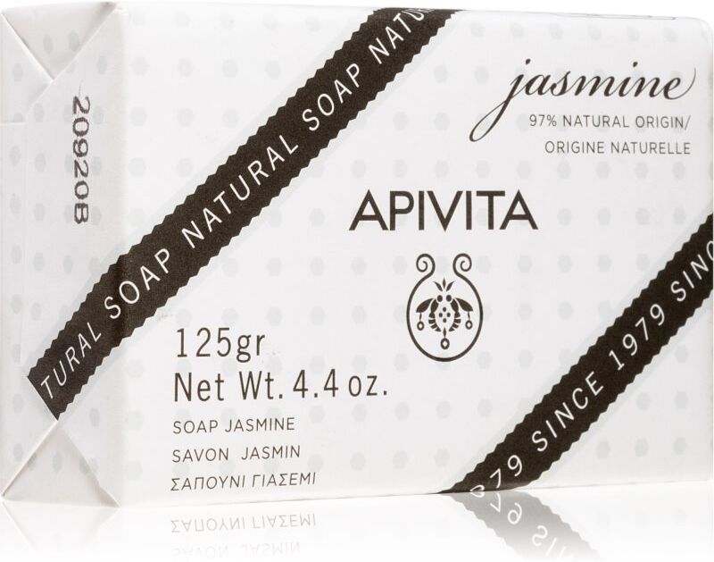 Apivita Natural Soap Jasmine cleansing bar 125 g