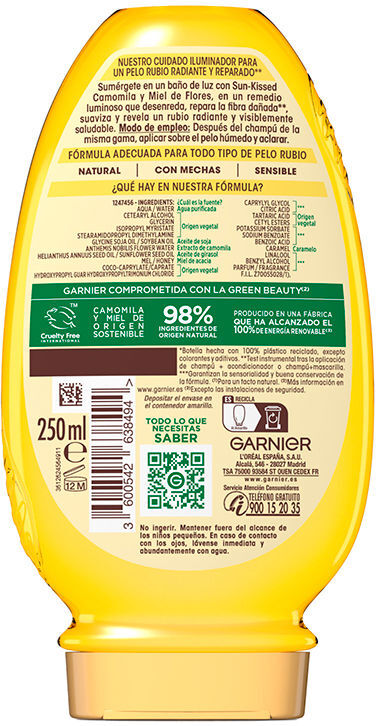 Garnier Original Remedies Condicionador Camomila e Mel de Flores 250 ml