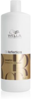 Wella Oil Reflections champô hidratante para cabelo brilhante e macio 1000 ml. Oil Reflections
