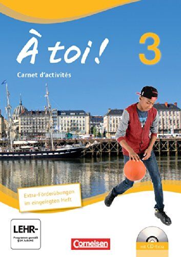 Catherine Jorißen - À toi! - Vier- und fünfbändige Ausgabe: Band 3 - Carnet mit CD-Extra: CD-ROM und CD auf einem Datenträger - Preis vom 12.10.2026 11:37:12 h