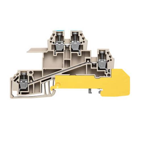 Weidmüller 1030700000-50 Verteiler-Reihenklemme Schrauben Dunkelbeige 50St.