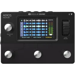 Singular Sound AEROS Loop Studio (Bass, E-Gitarre, Gitarre), Effektpedal, Mehrfarbig